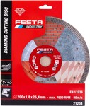 Diamantový kotúč FESTA INDUSTRY 200 × 2 × 25,4 mm