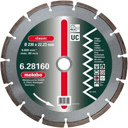 Diamantový rezný kotúč Metabo, 125x2,15x22,23 mm