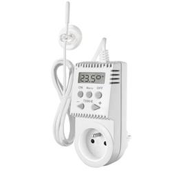 Digitálna zásuvka ELEKTROBOCK na prepínanie teploty s externým snímačom teploty TS05