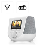 Digitálne a internetové rádio Hama DIR3200SBT, FM/DAB/DAB /, Bluetooth, biele, ovládanie aplikácií