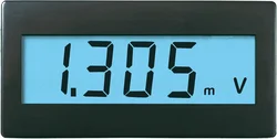 Digitální panelové měřidlo Voltcraft DVM-230W, 45 x 22 mm