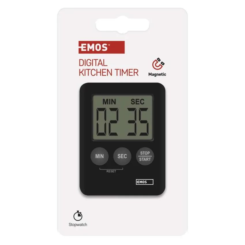 Digitálny kuchynský časovač EMOS TP202