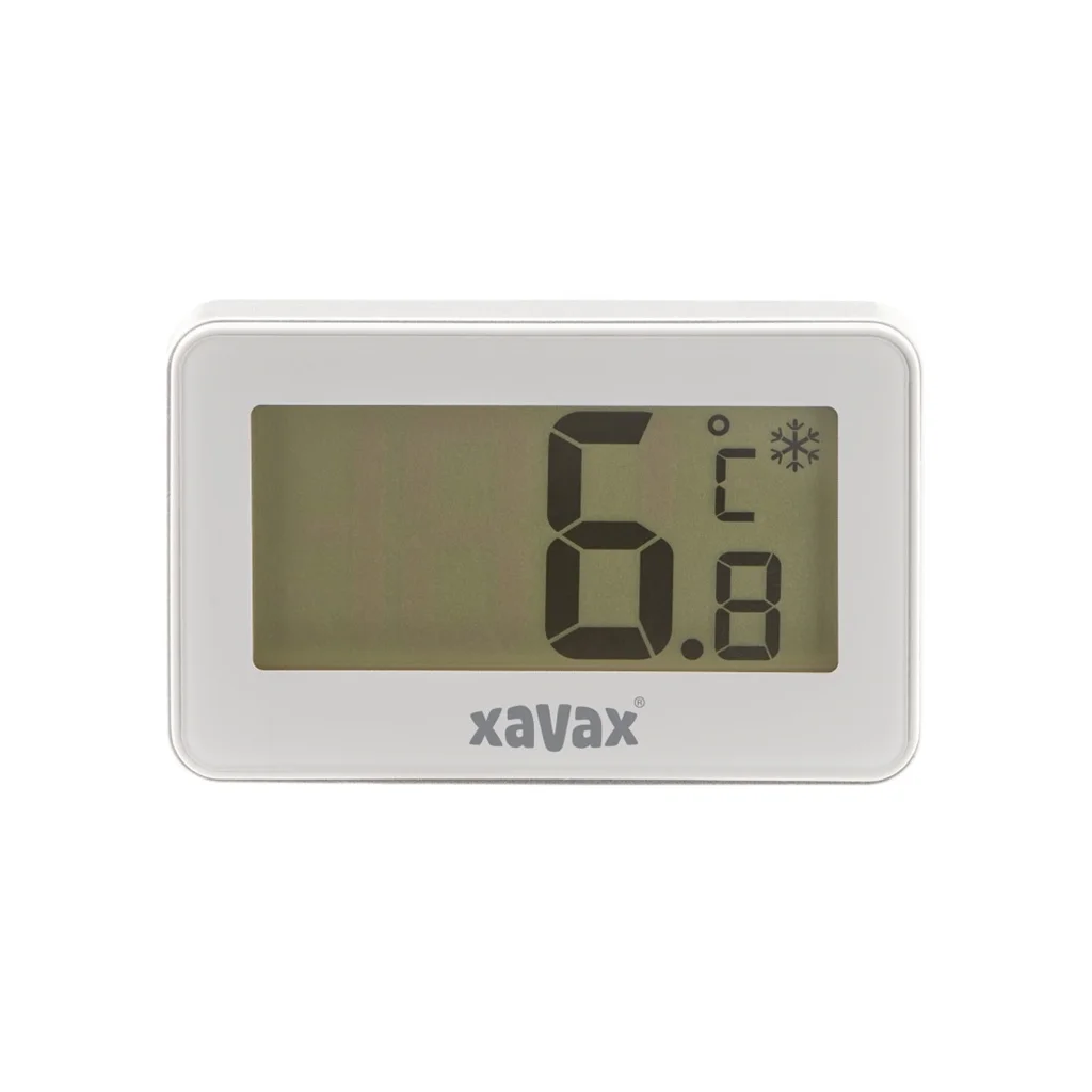 Digitálny teplomer do chladničky/mrazničky Xavax, biely