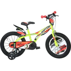 Dino bikes 614 Raptor yellow 14" detský bicykel