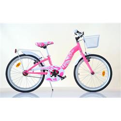 Dino bikes Dievčenský bicykel 204R ružový 20"