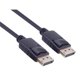 DisplayPort 1.2 přípojný kabel M/M, zlacené konektory, 3m,rozlišení 4K*2K/60Hz, 18Gb/s