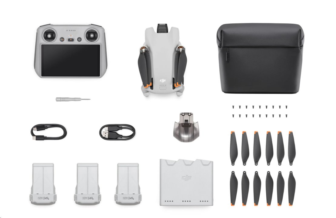 DJI Mini 3 Fly More Combo (DJI RC)