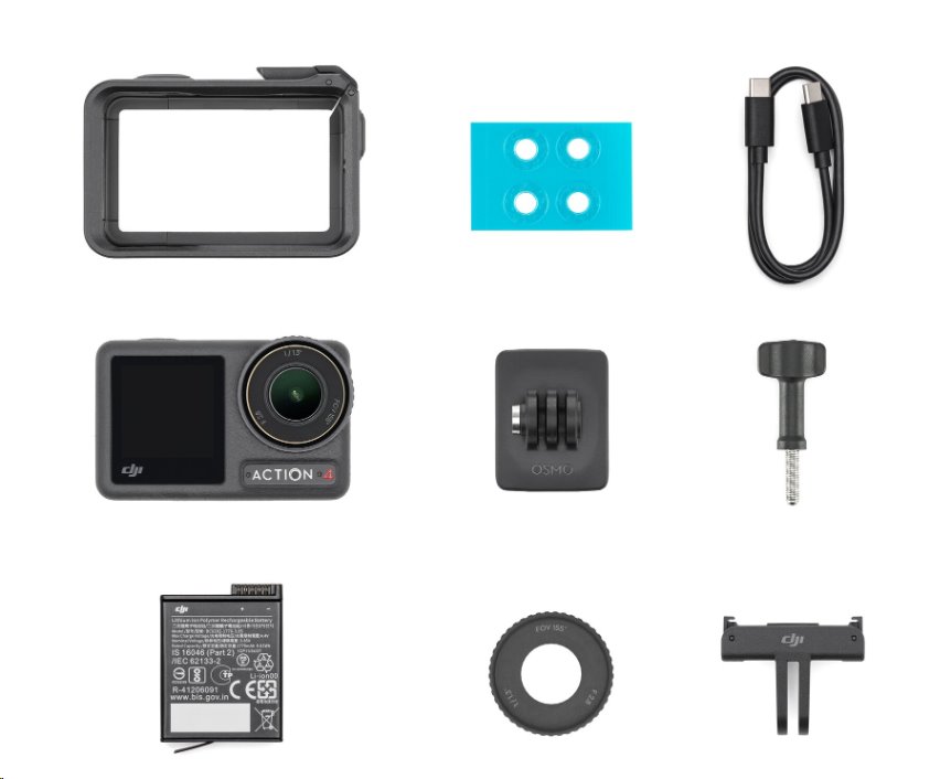 DJI Osmo Action 4 Standard Combo