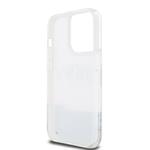 DKNY Liquid Glitter Arch Logo Zadný kryt pre iPhone 13 Pro Transparent
