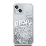 DKNY Liquid Glitter Arch Logo Zadný kryt pre iPhone 13 Transparent