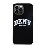 DKNY Liquid Silicone Arch Logo MagSafe Back Cover pre iPhone 12/12 Pro Black