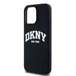 DKNY Liquid Silicone Arch Logo MagSafe Back Cover pre iPhone 14 Pro Black