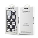 DKNY PC/TPU Checkered Pattern Zadní Kryt pro iPhone 15 Black