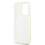 DKNY PC/TPU zadný kryt s opakovaným vzorom pre iPhone 15 Pro Max Yellow