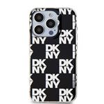 DKNY Zadný kryt s kockovaným vzorom PC/TPU pre iPhone 15 Pro Max Black