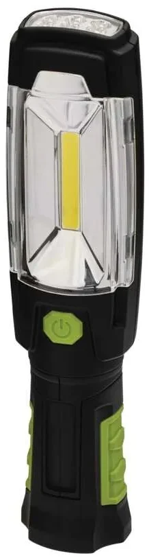 Dobíjacia pracovná baterka P4518 COB LED + LED, 380 lm, 2500 mAh