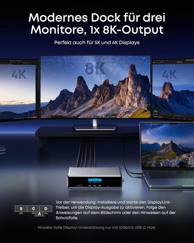 Dokovací stanice 14v1 Anker Prime 140W