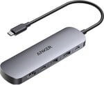 Dokovacia stanica Anker 7 v 1, 100 W, 2x USB-C, 2x USB, 1x HDMI, SD/microSD