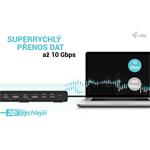 Dokovacia stanica i-tec USB 3.0 / USB-C / Thunderbolt s dvoma displejmi, PD 100 W