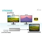 Dokovacia stanica i-tec USB-C Metal Nano 2x HDMI, PD 100W + nabíjačka 112W