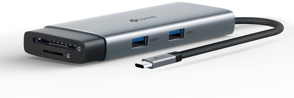 Dokovacia stanica TP-Link UH7021C 7 v 1, USB-C, 4K, 100 W