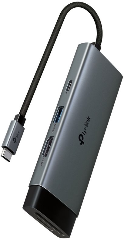 Dokovacia stanica TP-Link UH7021C 7 v 1, USB-C, 4K, 100 W
