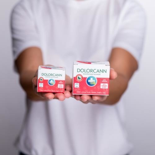 DOLORCANN BIO Konopná mast na masáže + mentol 50ml
