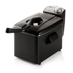 DOMO DO1014FR Fritéza nerezová, černá záruka 10 let - Fritézy, fritovací hrnce