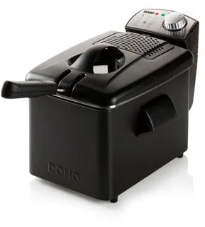 DOMO DO1014FR Fritéza nerezová, čierna