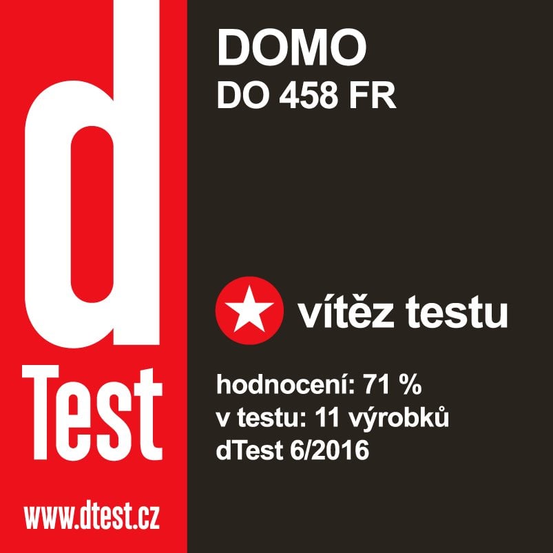 DOMO DO458FR - Fritéza celonerezová, záruka 10 let