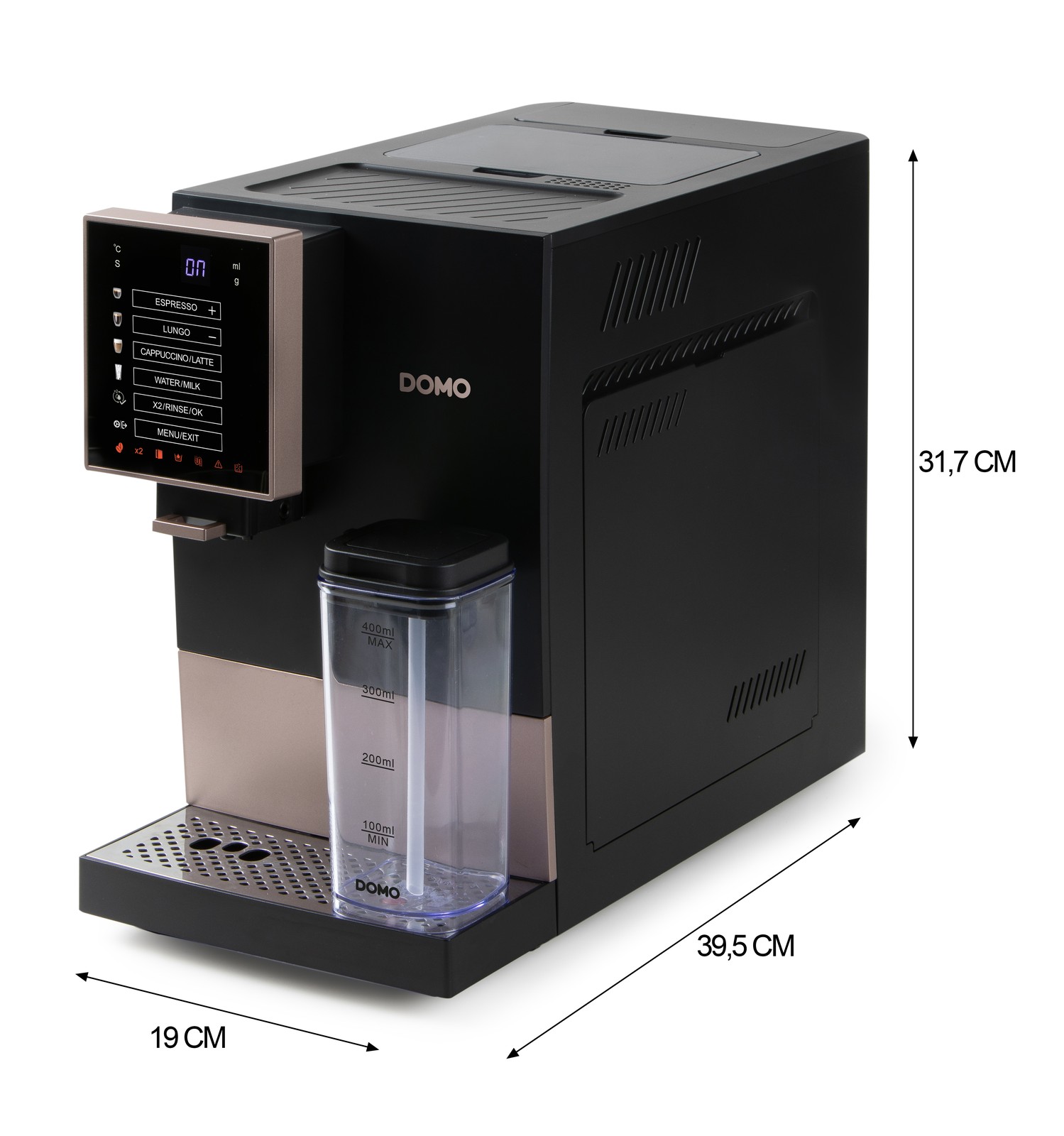 DOMO DO743K Automatický kávovar espresso