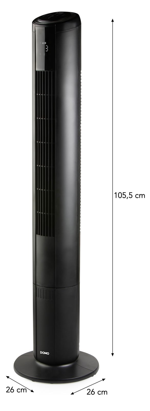 DOMO DO8153 Stĺpový ventilátor s ovládaním a podsvietením