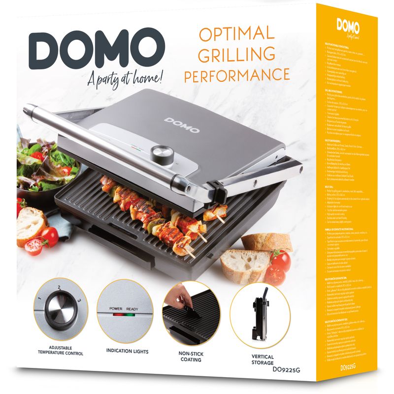 DOMO DO9225G Kontaktní gril panini Cool Touch