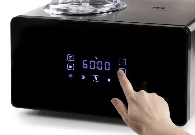 DOMO DO9252I Zmrzlinovač a jogurtovač s kompresorem