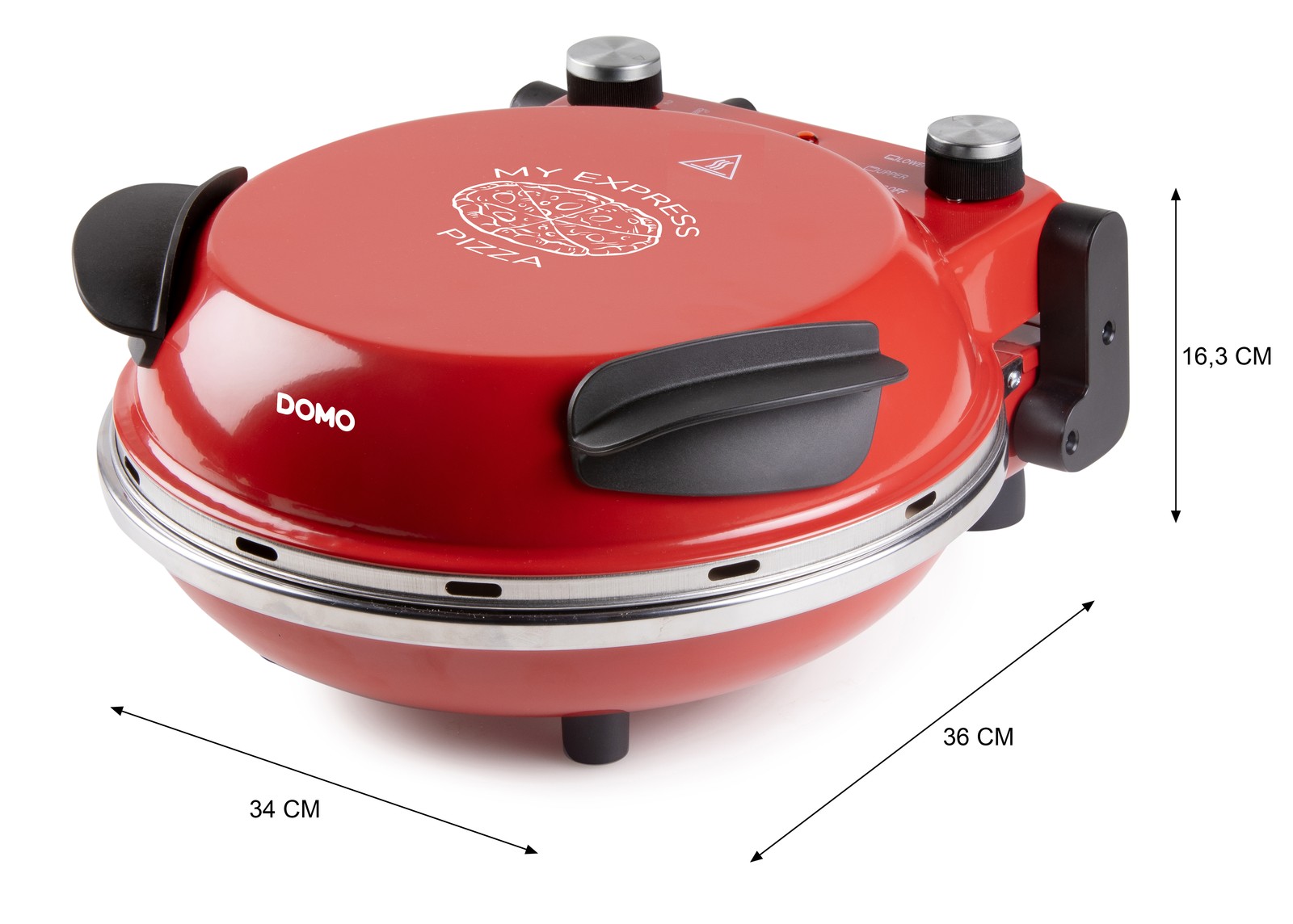 DOMO DO9284PZ Pec na pizzu