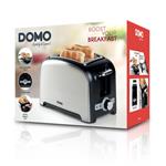 DOMO DO959T Retro hriankovač z nerezovej ocele