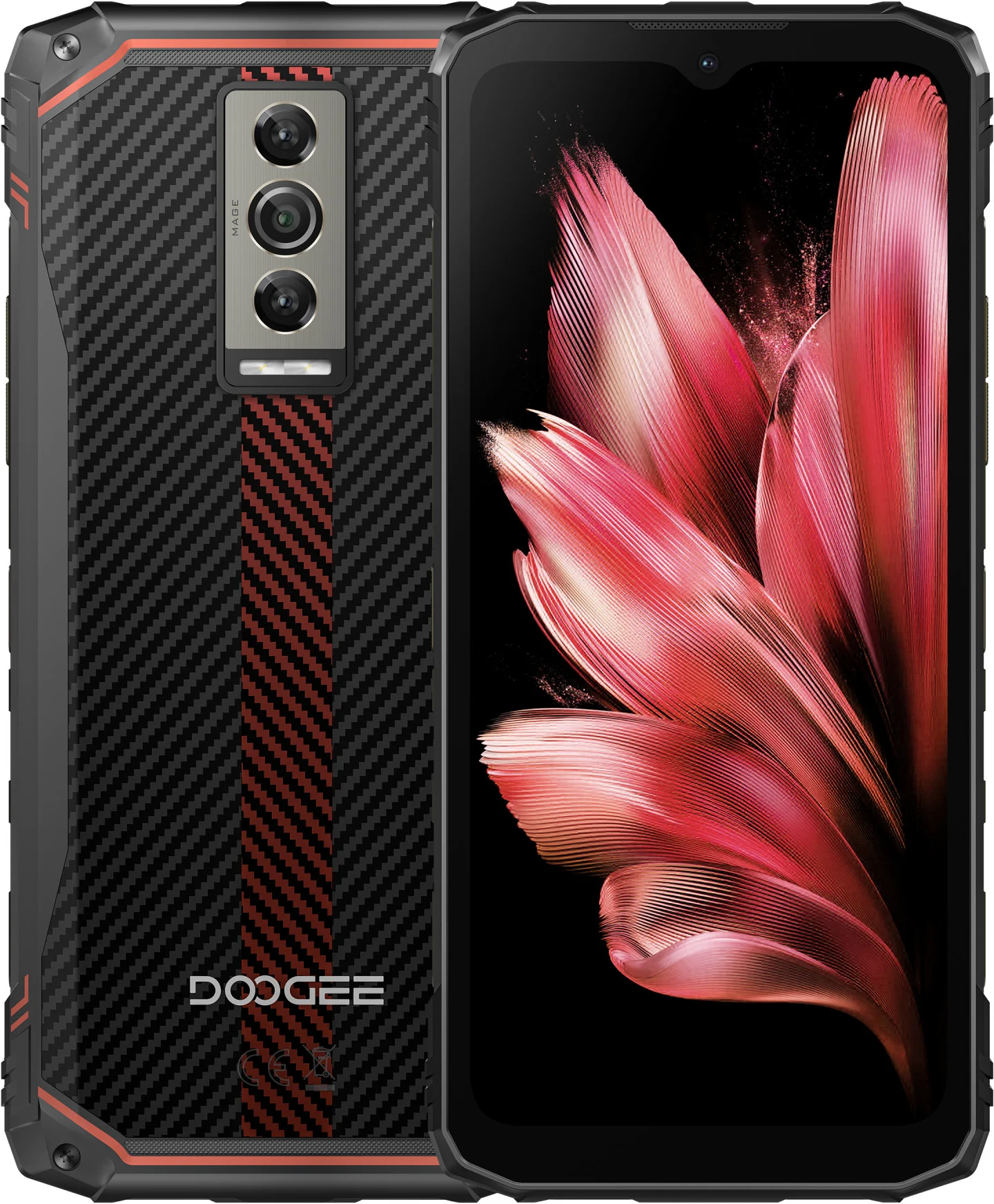 Doogee Blade 10 Kevlar Red