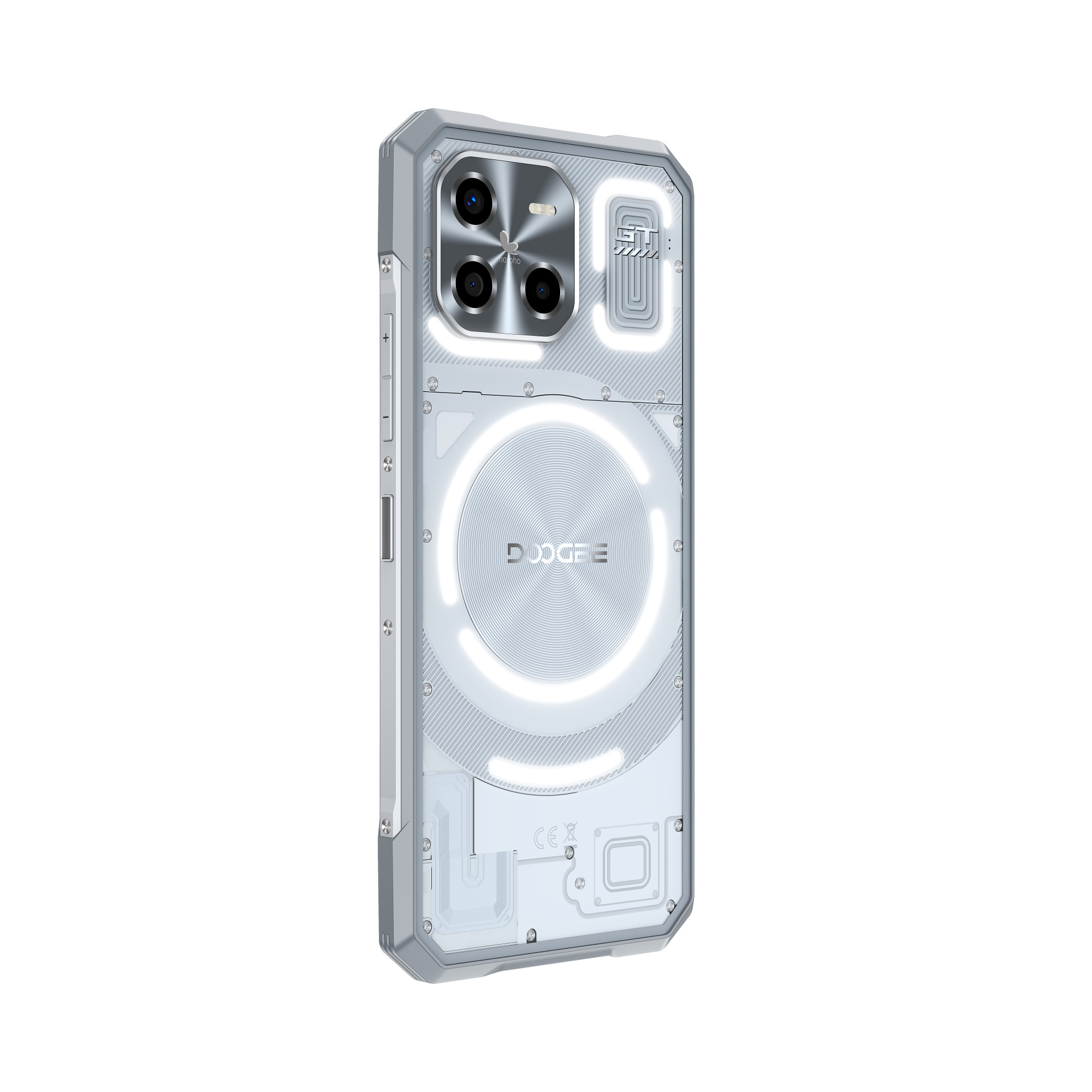 Doogee Blade GT Ultra 16+512GB Tekúce svetlo Strieborná