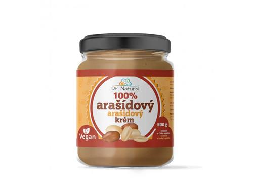 Dr.Natural 100% Arašídový krém jemný, 500 g 