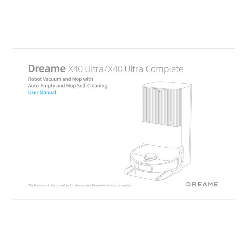 Dreame X40 Ultra Complete čistiaci robot, čierny