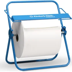 Držák papírových utěrek v roli KIMBERLY CLARK, nástěnný, modrá