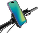 Držiak na telefón na bicykel Spello | čierny | pevné uchytenie | pre telefóny s uhlopriečkou do 7,2”