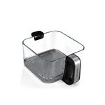 DTM ROHNSON R-2837 - Sklenená a oceľová fritéza HealthFry, teplovzdušná, 5,5 l