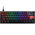 Ducky ONE 2 Mini Gaming, MX-Red, RGB-LED, čierna, USA