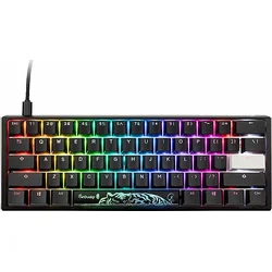 Ducky One 3 Classic Black/White Mini herní klávesnice, RGB LED - MX-Brown (US)