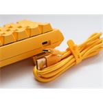 Ducky One 3 Yellow Mini herní klávesnice, RGB LED - MX-Clear (US)