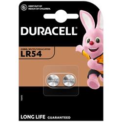 Duracell alkalická knoflíková baterie, 2 ks (LR54)
