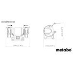 Dvojkotúčová brúska METABO DS 125 M (604125000)