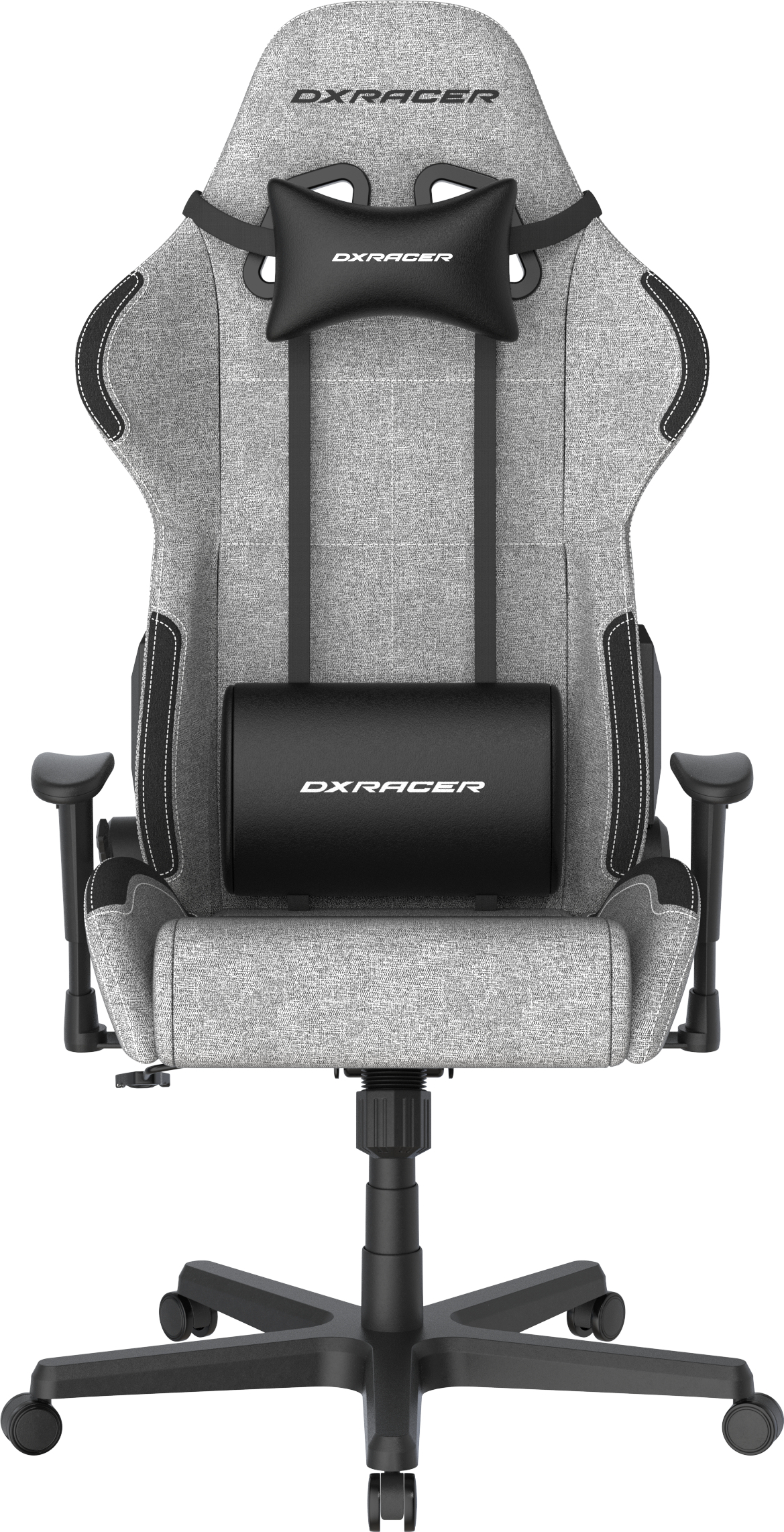 DXRacer Formula, šedo-černá, látková