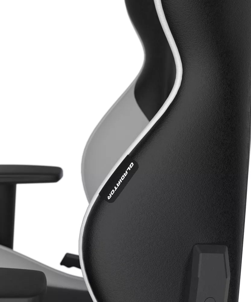DXRacer GLADIATOR čierna a biela